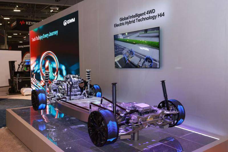 科技出海,長城汽車登陸CES 2025