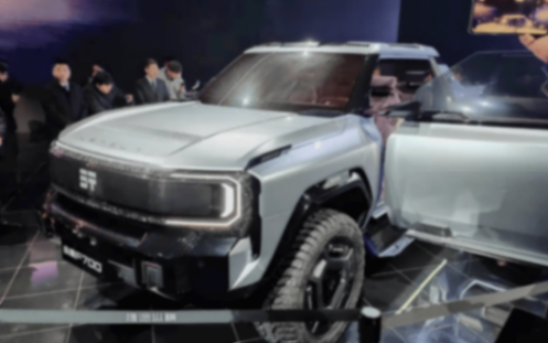 捷途縱橫F700諜照,2.0T混動皮卡,能打過長城炮?