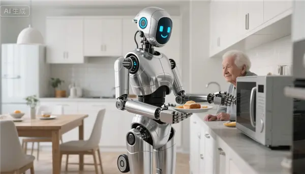 5年內保姆機器人價格將降到5萬元 普通人也買得起 5年內保姆機器人價格將降到5萬元 普通人也買得起