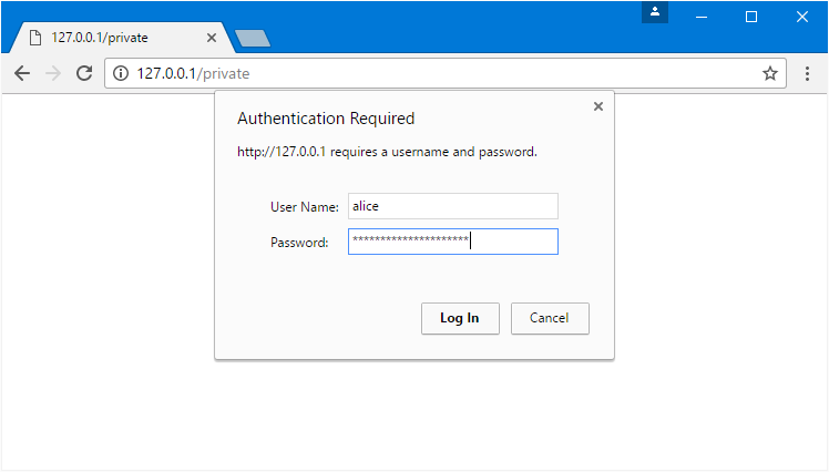 Http authentication 1